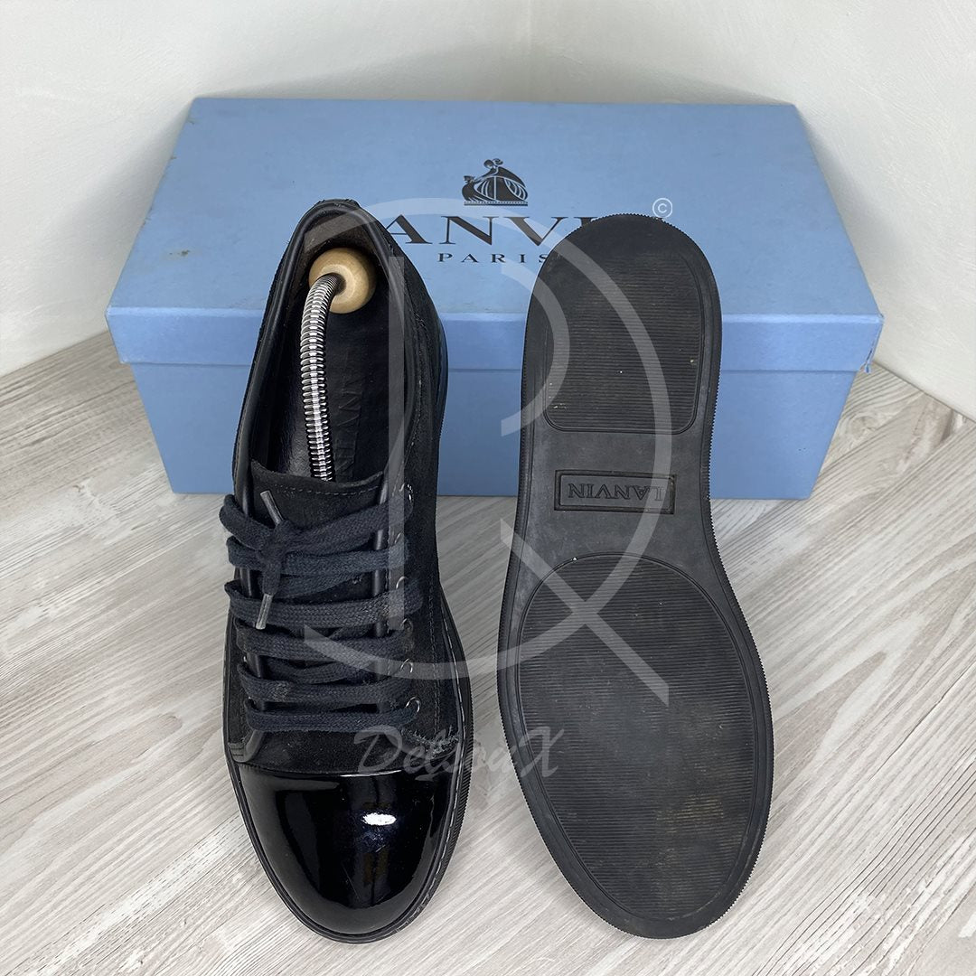 Lanvin 'All Black Suede' Lak Toe (40) 💪🏽