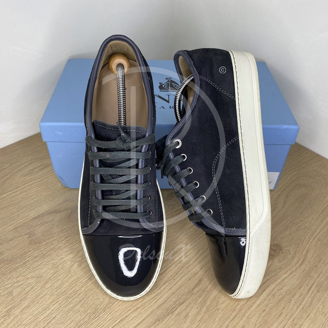 Lanvin 'Elephant Grey' Lak Toe (44) 🏄🏽‍♂️