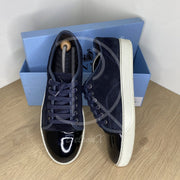 Lanvin Sneakers, 'Navy Suede' Lak Toe (44) 🥳