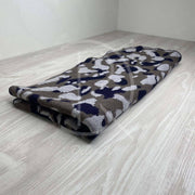 Lanvin Unisex 'Brun Camouflage' Uld Halstørklæde (One Size) 🦬