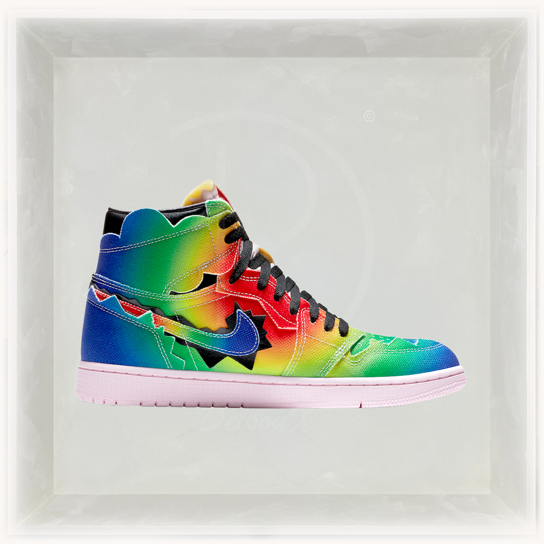 Nike Sneakers, Air Jordan 1 Retro High ‘J. Balvin’  🌈
