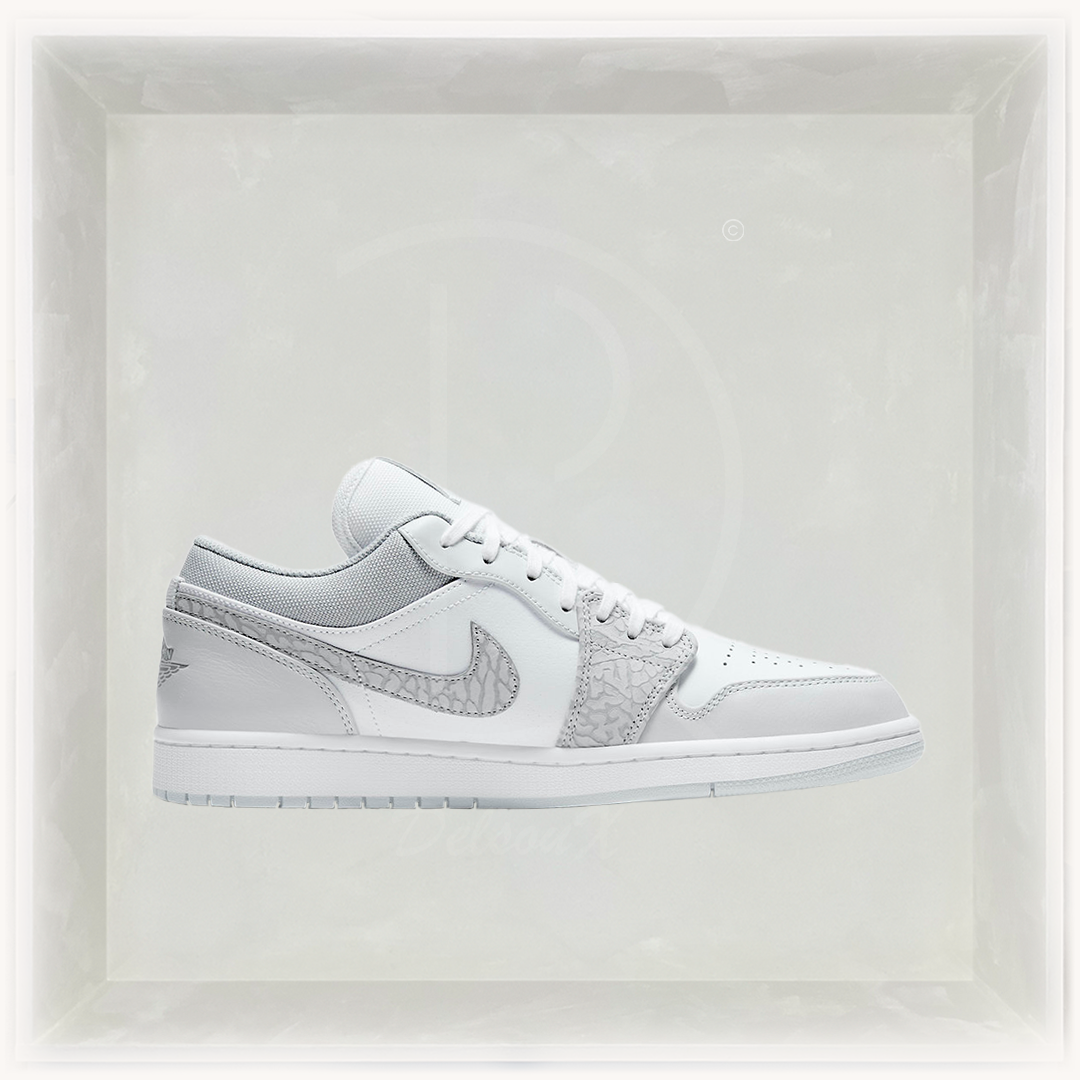 Nike Sneakers, Jordan 1 Low PRM 'Smoke Grey Elephant' ⛓