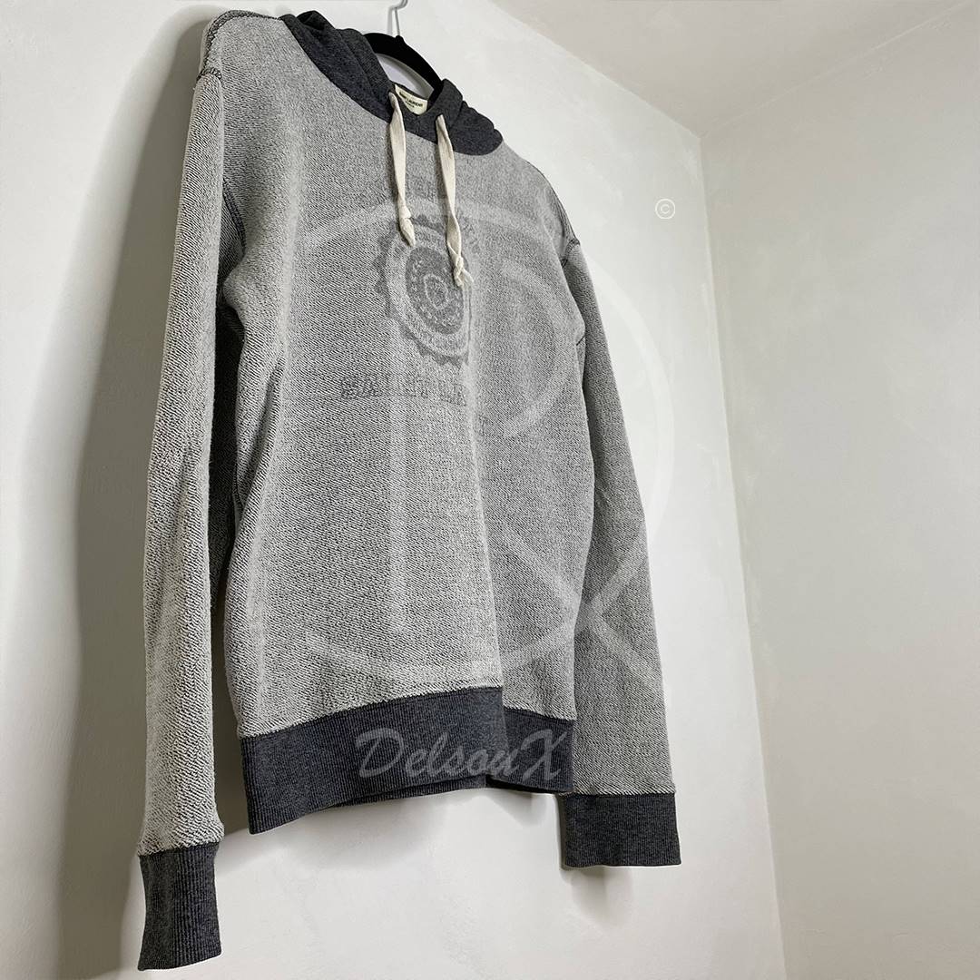 Saint Laurent Grey 'Université' Hoodie (L) ⚙️