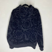Versace Jeans Couture Hoodie, 'Two Side' Velour Herre Hættetrøje (M) 🕶