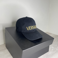 Versace Cap, Unisex Sort Embroidered Logo Cap (Medium)