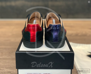 Gucci Ace ’Bee’ Black Leather (44) 🌤