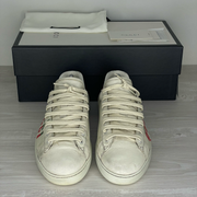 Gucci Sneakers, Ace  'Distressed White' Gucci Blade (42)