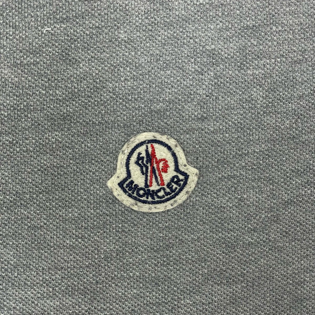 Moncler Polo, Herre 'Maglia Polo Manica Corta' Grå (M)
