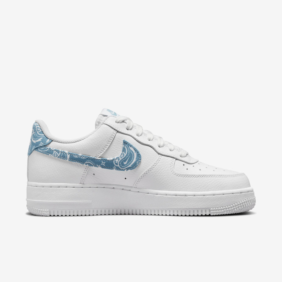 Nike Sneakers, Air Force 1 Low '07 Essential ‘White Worn Blue Paisley’ (W)