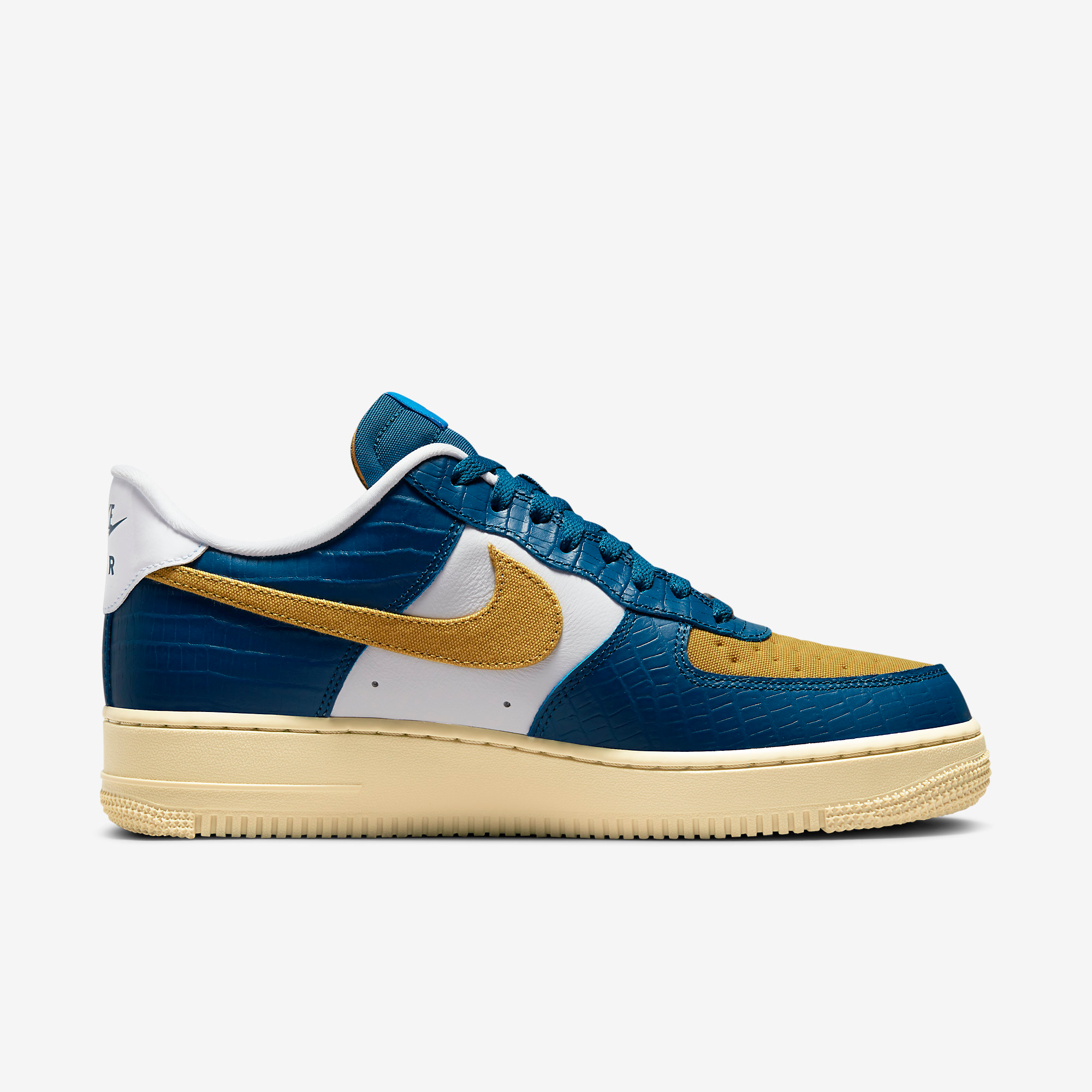 Nike Sneakers, Air Force 1 Low SP ‘Undefeated 5 On It Blue Yellow Croc’