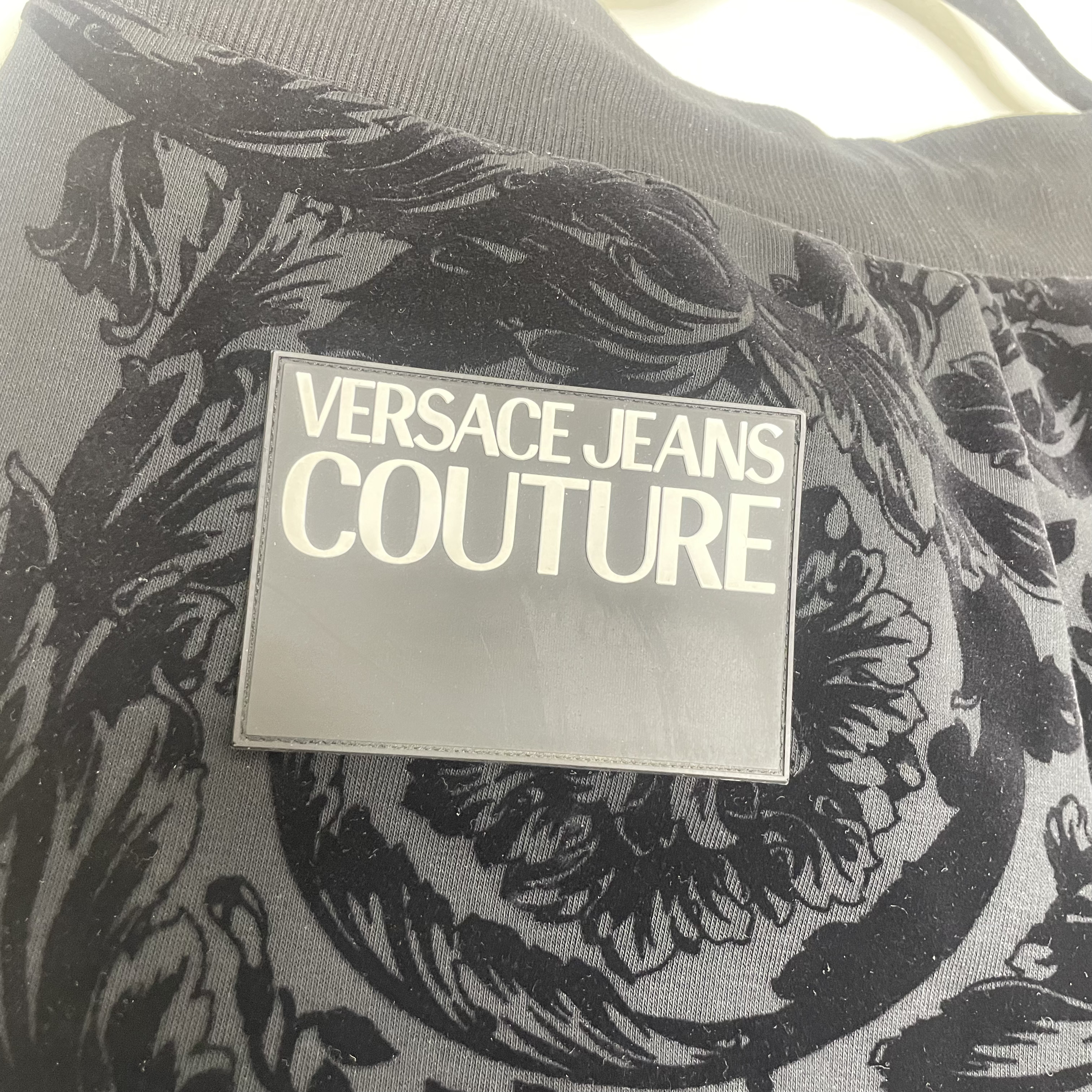 Versace Bukser, Jeans Couture 'Velour' Herre Jogging Bukser (S)