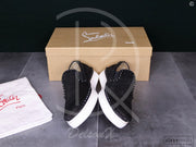 Christian Louboutin 'Black Suede' Pik Boat (43) 🤪