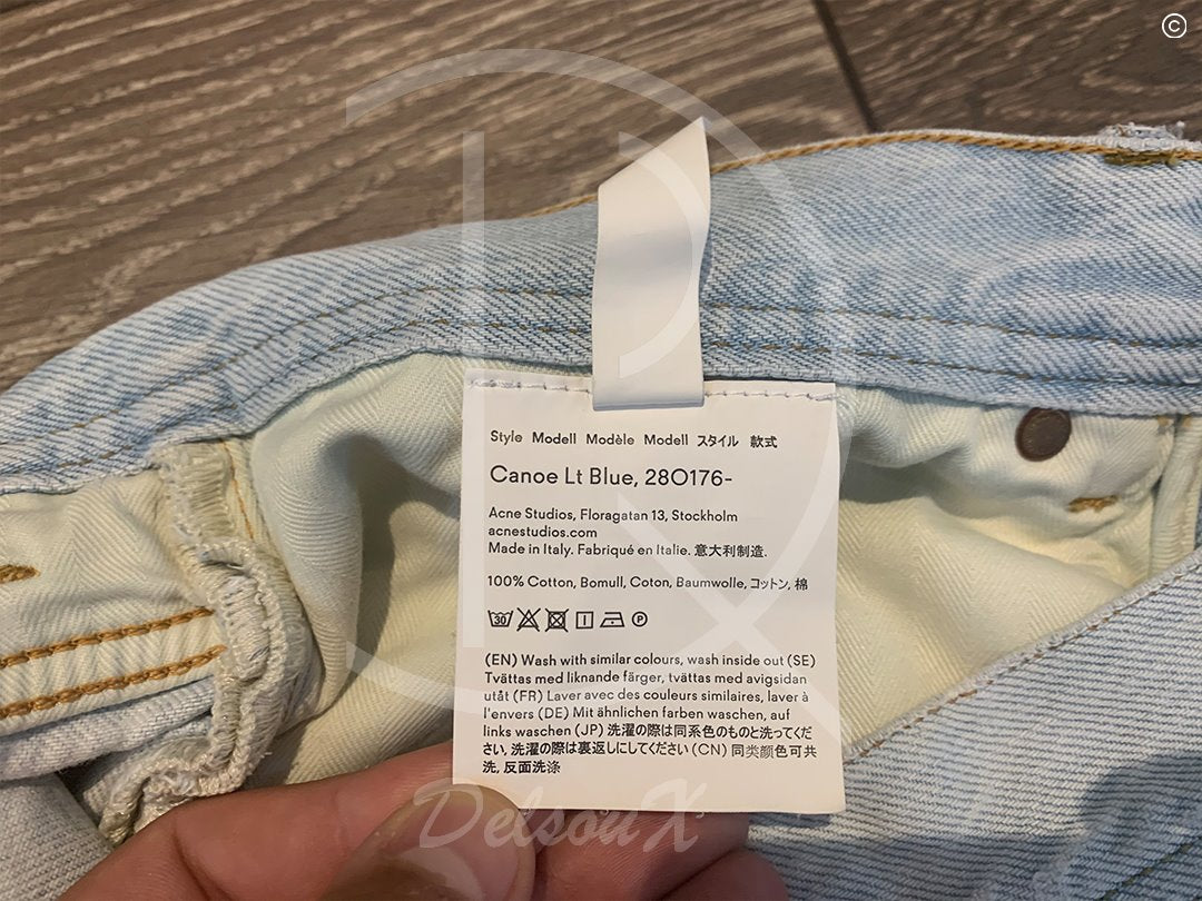 Acne Studios Shorts, Canoe Lt Blue Shorts (W29) 🥳