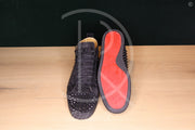 Christian Louboutin 'Black Suede' Louis Orlato Flat (43.5) 🥵