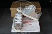 Christian Louboutin 'Multi Silver' Junior Spikes (41) 🪙