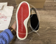 Christian Louboutin ’Black Suede' Pik Boat (40) 🩸
