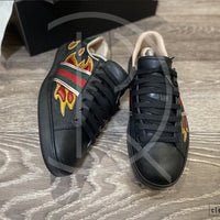 Gucci Ace 'Flames' Black Leather (41.5) ⚡️