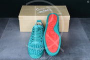 Christian Louboutin ’Green Mat’ Junior Spikes (43.5) 🍀