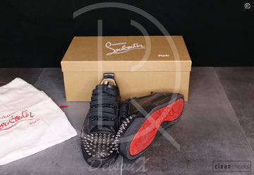 Christian Louboutin 'Gun Metal' Junior Spikes (41) ♠️