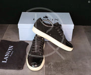 Lanvin ‘Black Suede' Lak Toe (40) 💂🏼‍♀️