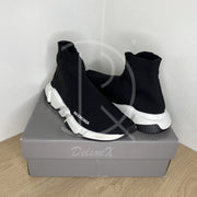 Balenciaga Speed Tranies 'Black & White' (42) 🏃🏽‍♂️