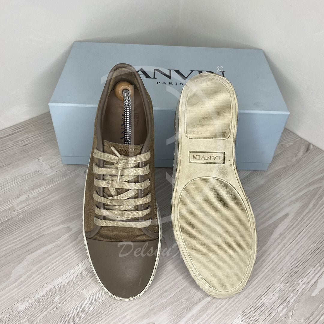 Lanvin 'Beige Clair Suede' Mat Toe (41) 🌼
