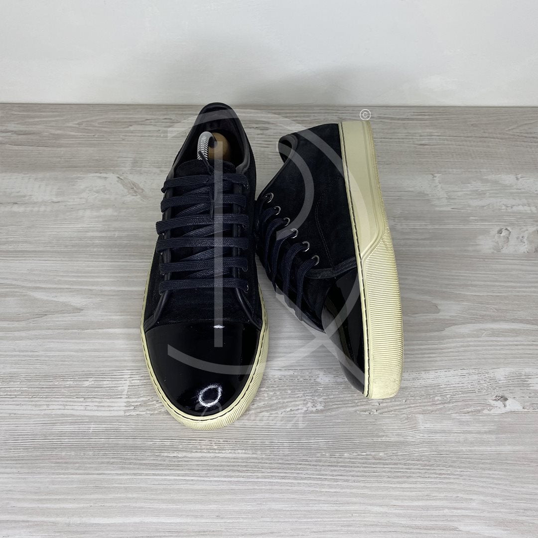 Lanvin 'Black Suede' Lak Toe (40) 🤞🏽