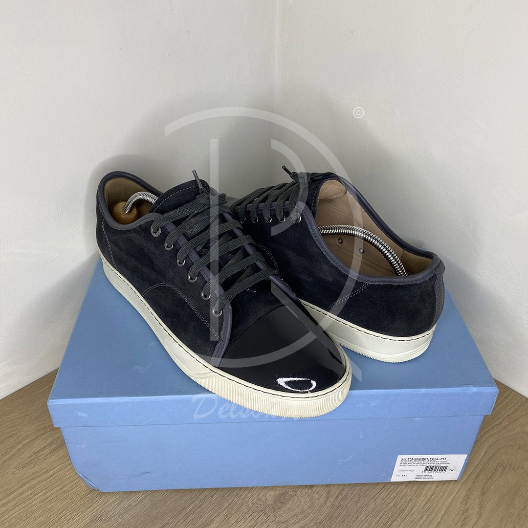 Lanvin 'Elephant Grey' Lak Toe (44) 🏄🏽‍♂️