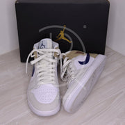 Nike Air Jordan 1 Mid 'Tan Suede Navy' (44) 🍮
