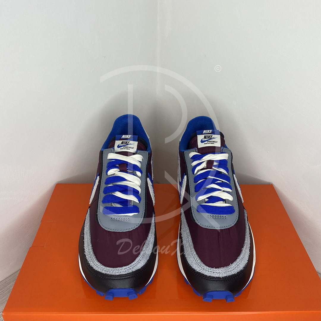 Nike Waffle LD X Sacai x Undercover 'Night Maroon Team Royal' (43) 🚎