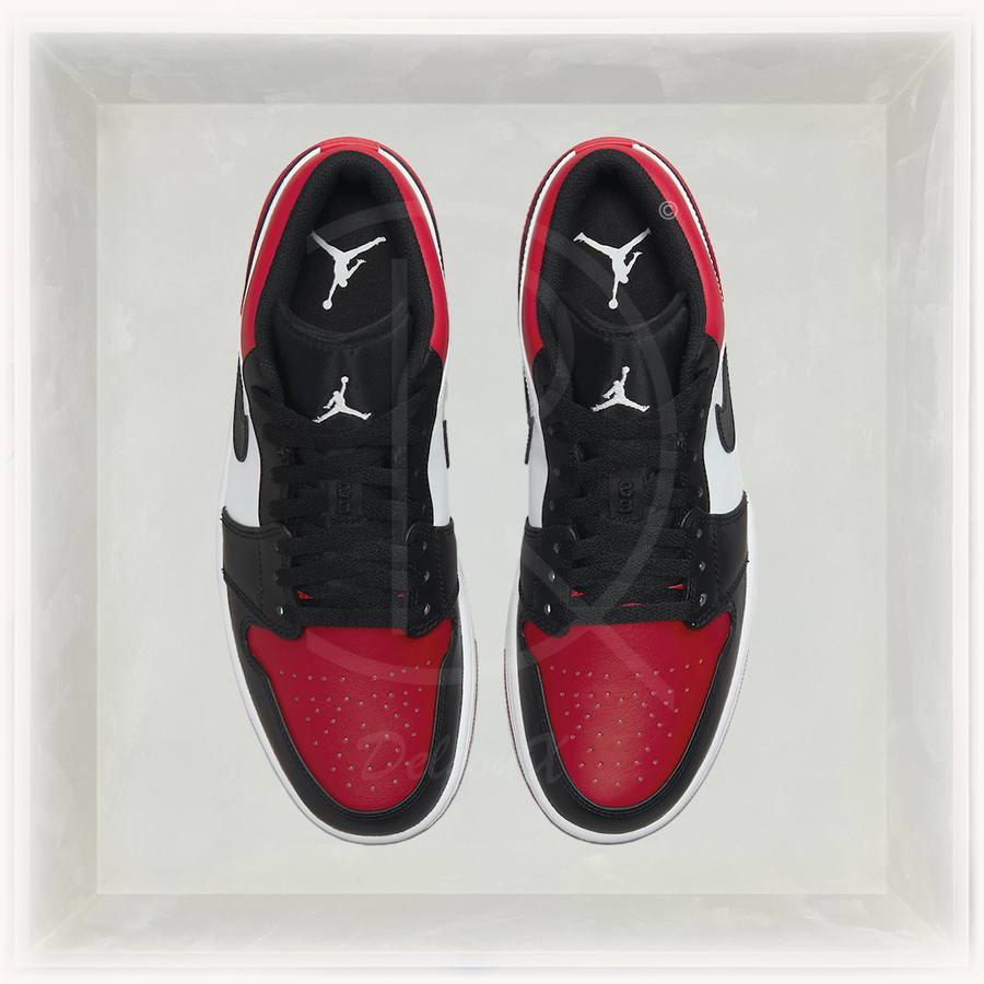 Nike Sneakers, Jordan 1 Low 'Bred Toe' 🏃🏽‍♂️