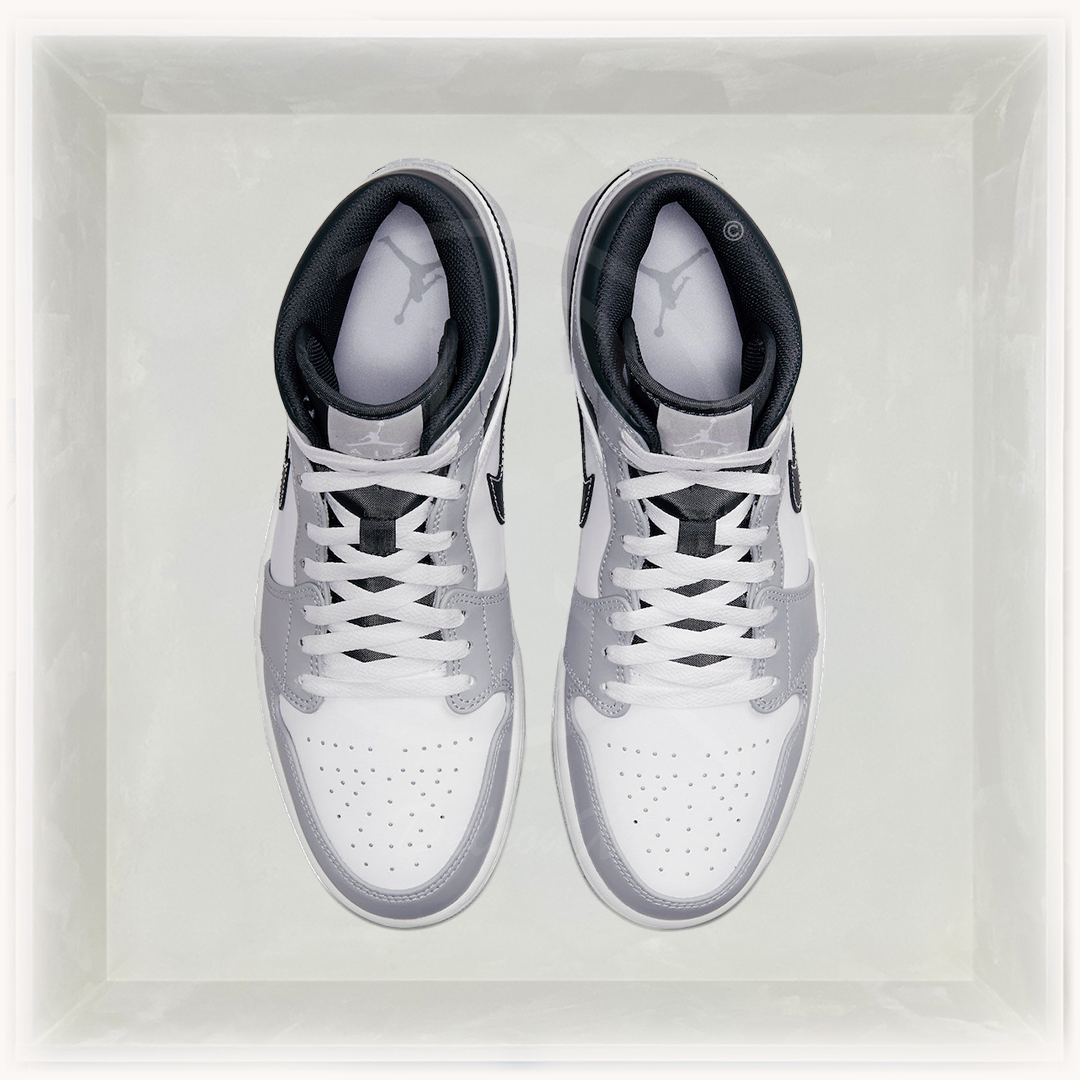 Nike Sneakers, Air Jordan 1 Mid Light Smoke Grey ‘Anthracite’