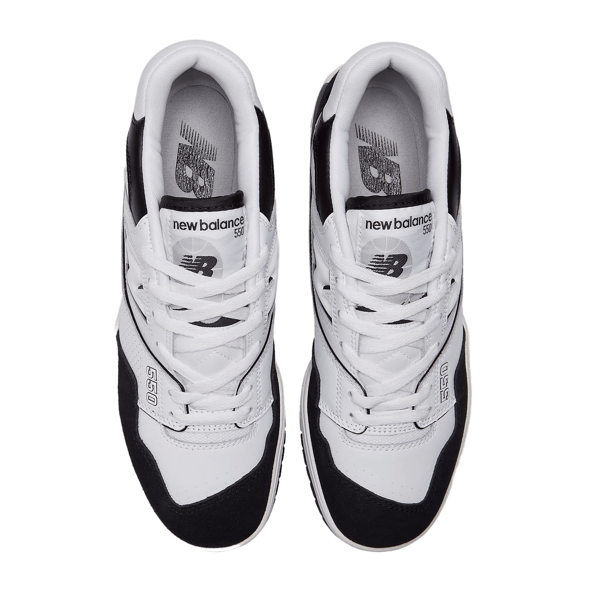 New Balance Sneakers, 550 'White Black Rain Cloud’ 🥥