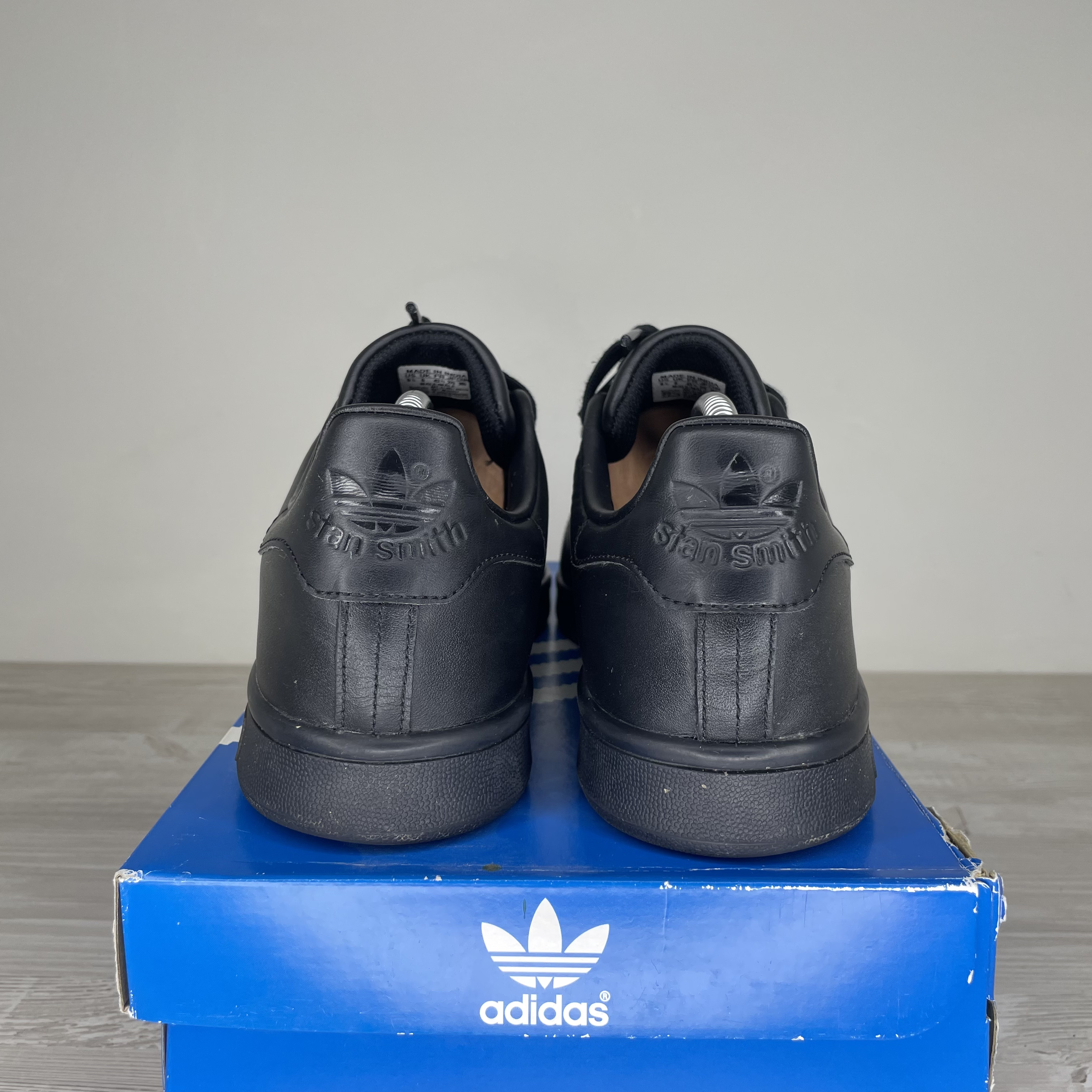 Adidas Sneakers, Stan Smith All Black (43 1/3)