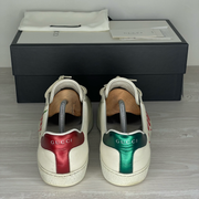 Gucci Sneakers, Ace  'Distressed White' Gucci Blade (42)