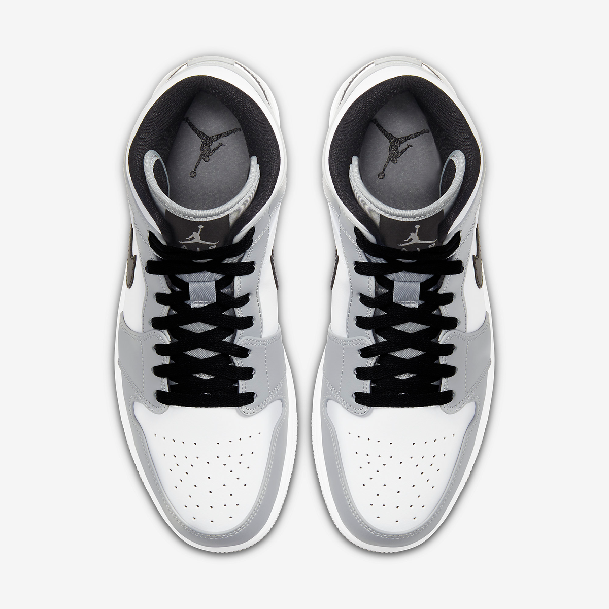 Nike Sneakers, Jordan 1 Mid ‘Light Smoke Grey’