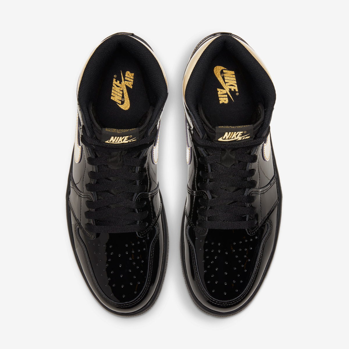 Nike Sneakers, Jordan 1 Retro High ‘Black Metallic Gold’ (2020)