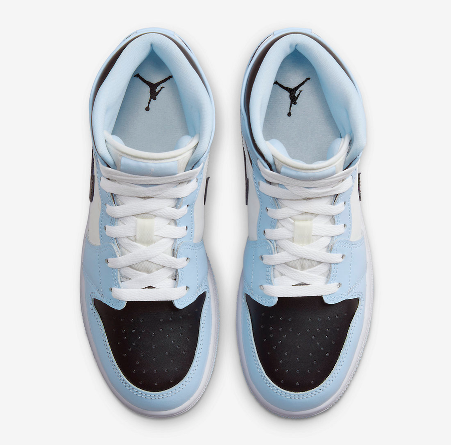 Nike Sneakers, Jordan 1 Mid ‘Ice Blue’ (GS)