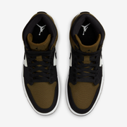 Nike Sneakers, Jordan 1 Mid ‘Olive Toe’ (W)