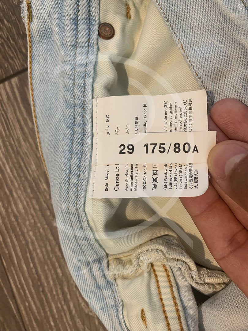 Acne Studios Shorts, Canoe Lt Blue Shorts (W29) 🥳