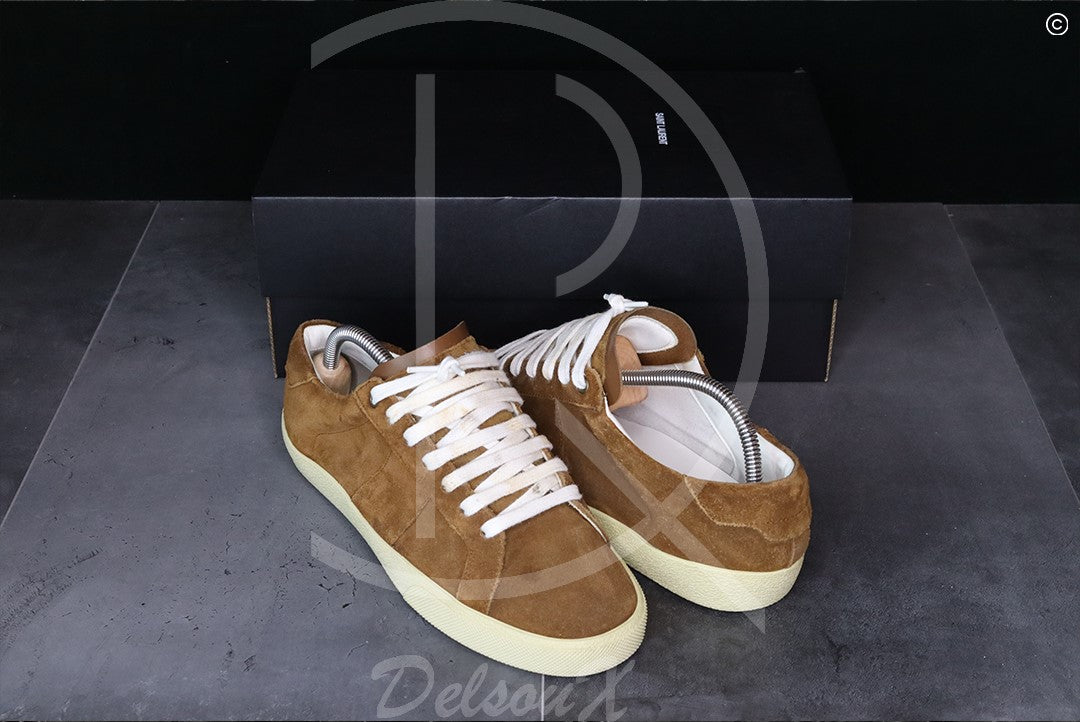 Saint Laurent 'Brown Suede' Soho Court (41) 🍔