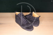Christian Louboutin 'Black Suede' Louis Orlato Flat (43.5) 🥵
