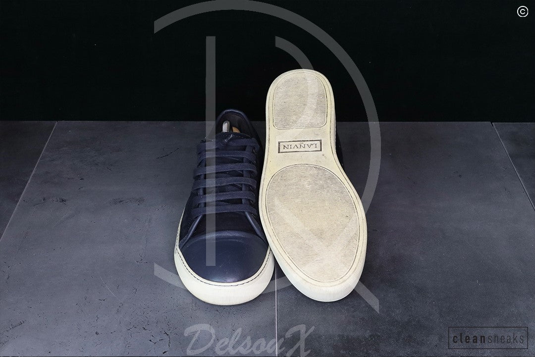 Lanvin 'Navy Suede' Mat Toe (40) 🤘🏽