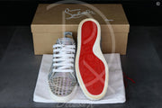Christian Louboutin 'Multi Silver' Junior Spikes (41) 🪙