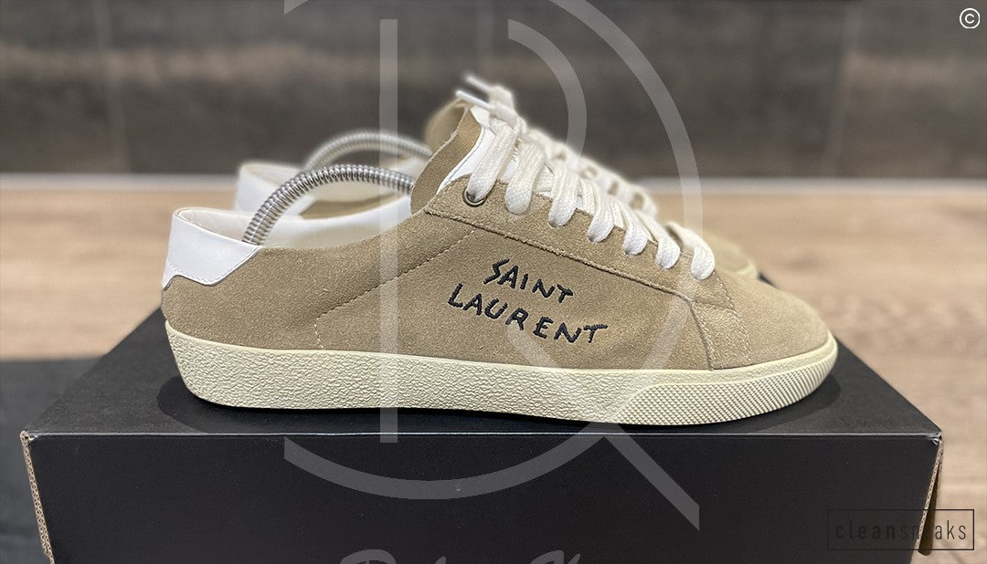 Saint Laurent Paris SL/06 'Brown Suede' Distressed (41) 🌤