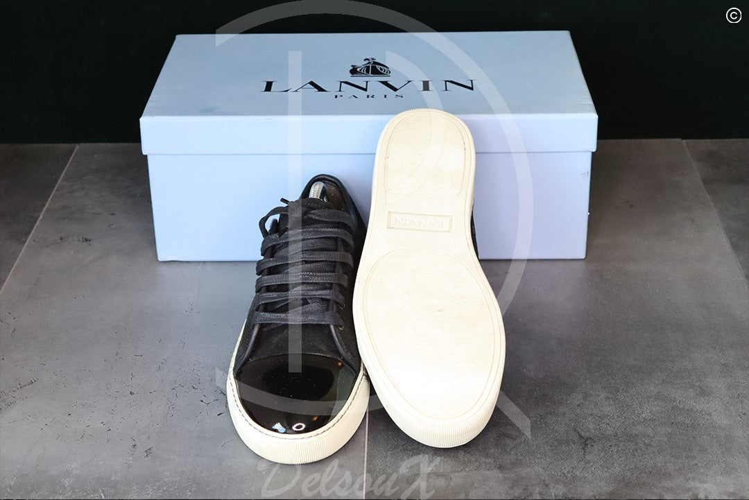 Lanvin ‘Black Suede' Lak Toe (39) 🖤