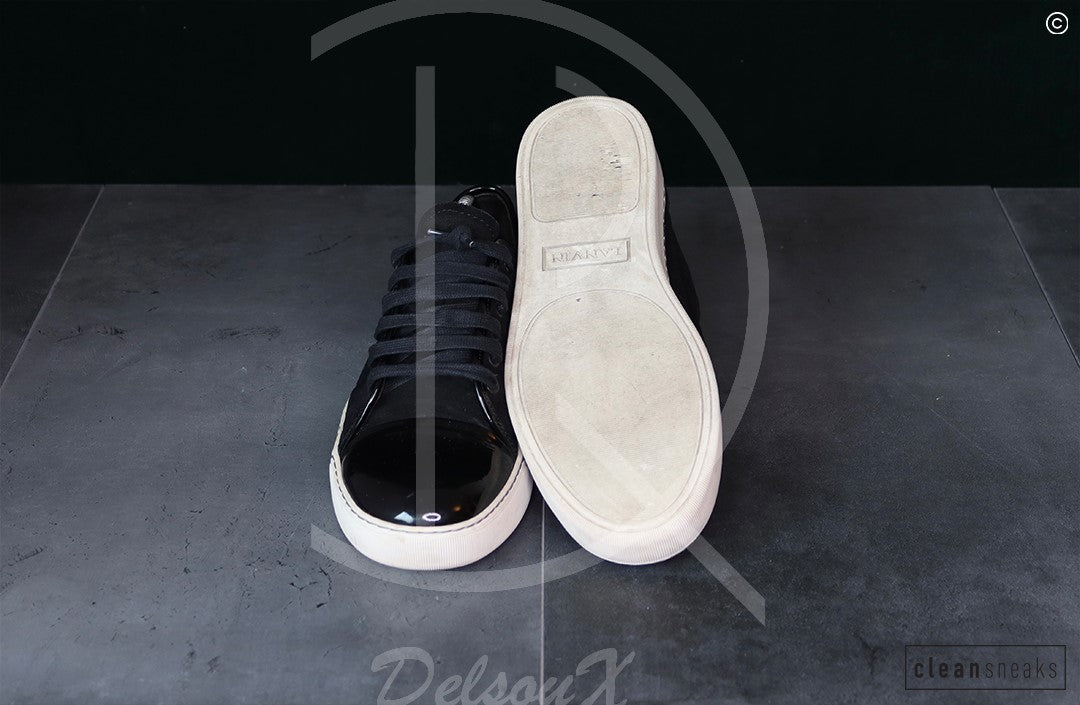 Lanvin 'Black Suede' Lak Toe (40) 🤠