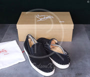 Chrsitian Louboutin 'Black Suede' Pik Boat (43) 🤯