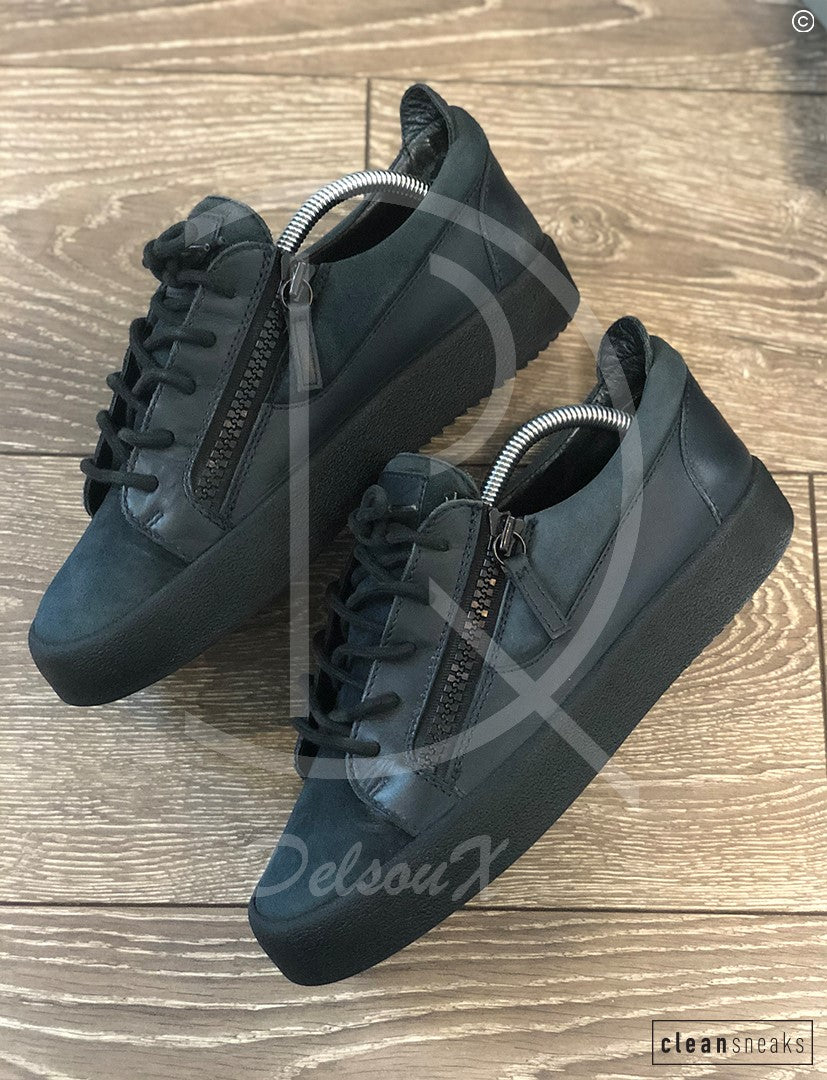 Giuseppe Zanotti Sneakers, London Frankie ‘Navy Suede’ (41) 👟