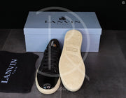 Lanvin ‘Black Suede' Lak Toe (40) 💂🏼‍♀️